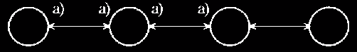 series of cricles joined by double-headed arrows